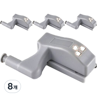 安全LED照明多用途家具鉸鏈, 8個
