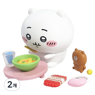 Chiikawa 吉伊卡哇 皮諾丘 吉伊卡哇 場景模型 公仔 隨機出貨, 2個