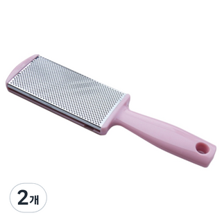 LADELLE 多用途足部去角質器 粉紅色, 2個, 1入, 500g