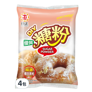 日正食品 優質糖粉, 250g, 4包