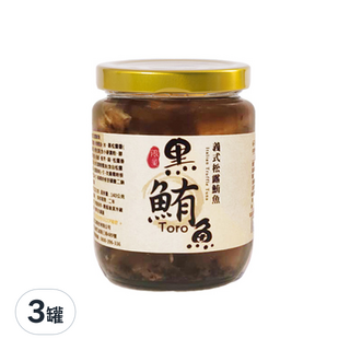 東和食品 HowMaMa 義式松露黑鮪魚罐頭, 215g, 3罐