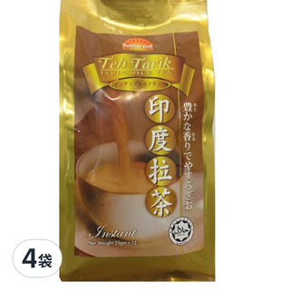 Sunrise Day 初陽 印度拉茶，獨特濃醇香味, 25g, 12包, 4袋