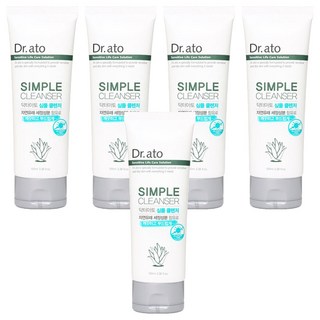 Dr.ato 溫和洗面乳, 100ml, 5條
