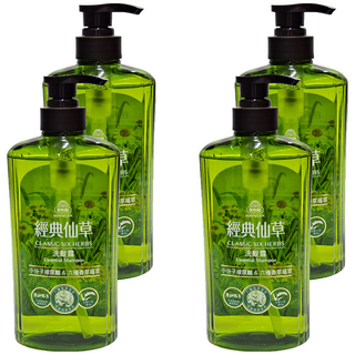 美吾髮 經典仙草洗髮露, 700ml, 4瓶