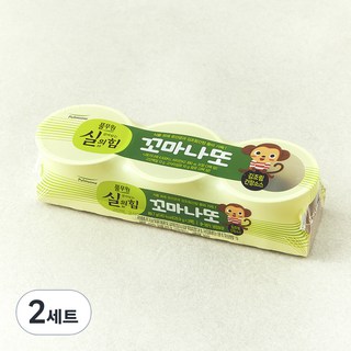 풀무원 살아있는 실의힘 꼬마나또 김조림 간장소스, 29.9g, 3개입, 2개