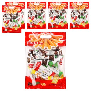 北田 蒟蒻糙米捲 綜合口味，台灣製造, 320g, 6袋