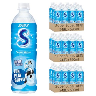 Super Supau 舒跑 S健康補給飲料, 590ml, 72瓶