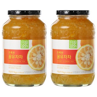 초록원 꿀유자차, 1kg, 1개입, 2개