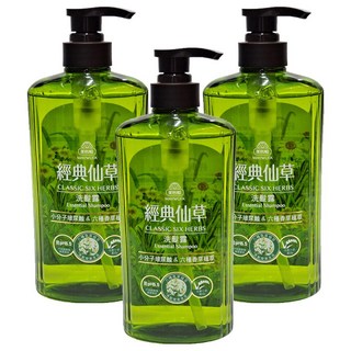 美吾髮 經典仙草洗髮露, 700ml, 3瓶