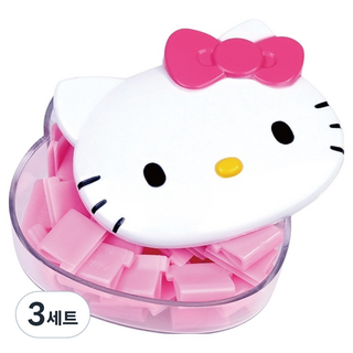 By Heart Hello Kitty運氣好的日子 中型夾子組, 3套, 25件
