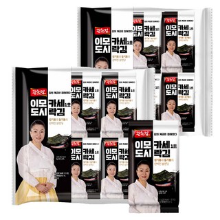 광천김 이모카세 1호 도시락김 12p, 48g, 2개