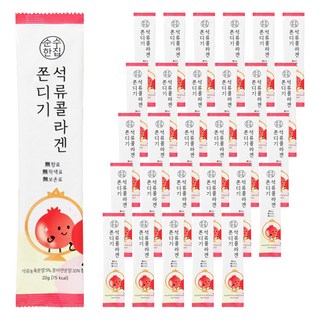 Sunsuhouse 韓式蒟蒻手撕條隨身包 石榴膠原蛋白風味, 75包, 22g