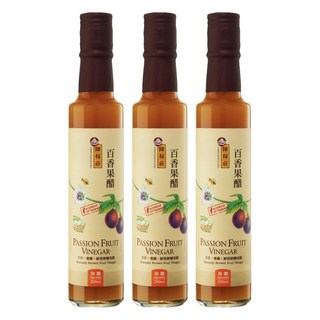 陳稼莊 百香果醋, 250ml, 3瓶