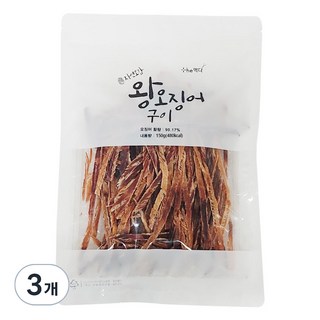 Themukda 乾燥烤大魷魚, 150g, 3個