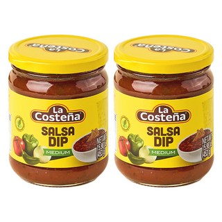 La Costena 莎莎醬 中辣, 453g, 2罐