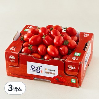 충남오감 세도농협 GAP 인증 대추방울토마토, 1kg, 3박스