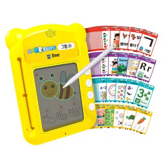 요미몬 멀티보드(완구/교구):듣고 말하고 읽고 쓰고 그리기를 한번에 올인원 유아학습기, 유비윈