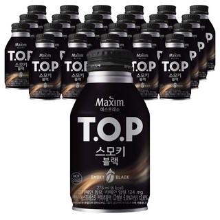 티오피 스모키 블랙 커피, 275ml, 24개