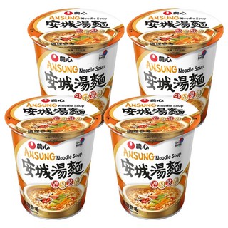 NONGSHIM 農心 安城杯麵 66g, 4個