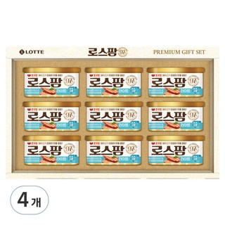롯데웰푸드 로스팜97 라이트 1호 선물세트, 4개