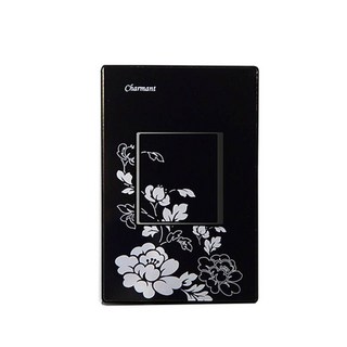 夏爾芒 1開關 黑色, 1個