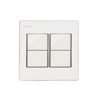 Home Coco 4開開關, 4個純白開關