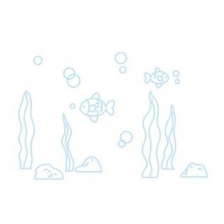 SP-G738) 海底探險, 淺天藍色