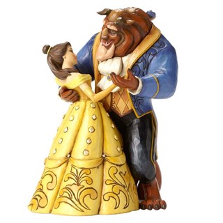 enesco 美女與野獸的跳舞公仔, 1個