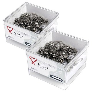 buyhearts 別針 小, 2個, 銀