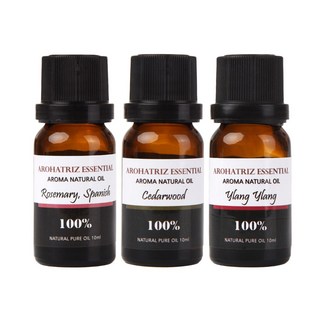 精油組(迷迭香+雪松+依蘭依蘭), 10ml, 1組