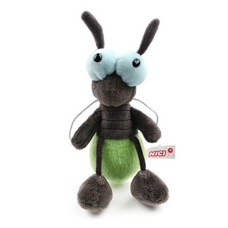 TOY STORY 玩具總動員 NICI 夜光螢火蟲 15cm 吊飾娃娃 35709, 1個, 螢火蟲, 混合色