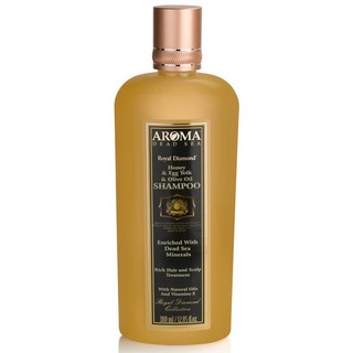 AROMA DEAD SEA 蜂蜜蛋黃橄欖油洗髮精, 380ml, 1入