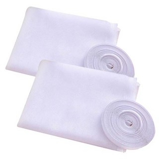 MEITOKU DIY窗戶防蚊網, 2 個, 單一顏色