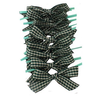 티나피크닉 체크리본타이 30p, 녹색, 1개, 30개