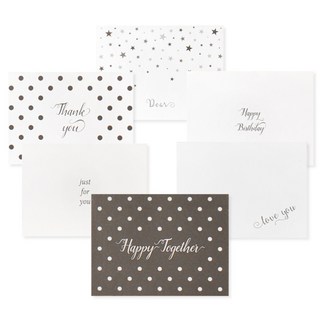 Walgadaks 黑白迷你卡片 6入, 1套