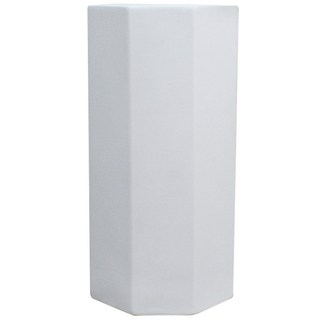 幾何圖形八角柱石膏像, 1 個, 10 x 22 厘米