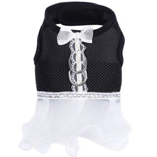 ZEZEPET KIZBON 蕾絲網眼胸背帶 黑色 Y311POP675, 1 個, M