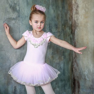 DRESSHOUSE 玫瑰金邊芭蕾舞裙