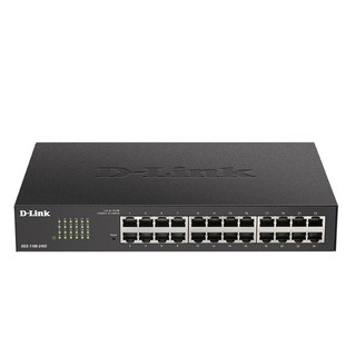 D-Link 友訊 24埠簡易網管型交換器 DGS-1100-24V2 高速乙太網路 節能設計, 1台