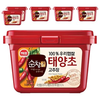 Sunchanggong 韓式辣椒醬, 500g, 6個