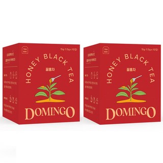 도밍고 꿀홍차 10티백, 1.5g, 10개입, 2개