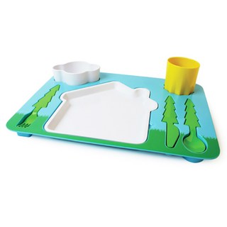 도이 유아 식판 세트, 풍경, 1세트