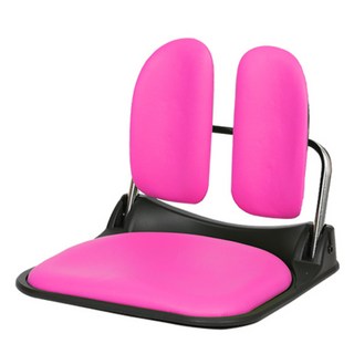 체어포커스 Dual Folder DF-925 人造皮革折疊和室椅, 粉紅色