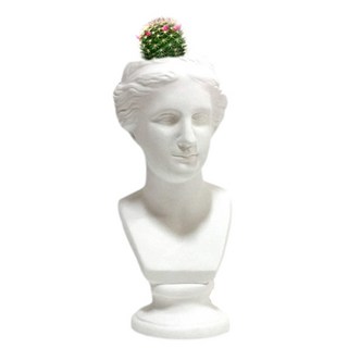 Moriart 居家裝飾迷你石膏像花盆, 維納斯