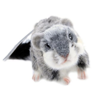 HANSA TOY 動物玩偶 4834 俄羅斯倉鼠1 Hamster Russian, 10cm, 灰色