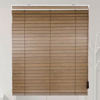 ID百葉窗 高級系列 4色印刷 梧桐木 原木 木質百葉窗 2544