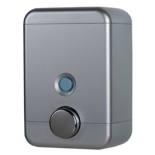 家用浴室按壓瓶 NEMO, 1個, 銀色