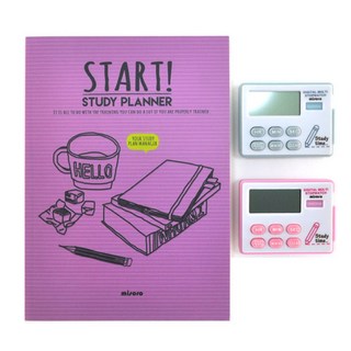 미소로 수능대박 스터디플래너 세트, 핑크, 1세트