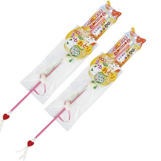 펫츠루트 실크 고양이 낚시대, 2개, 츄츄