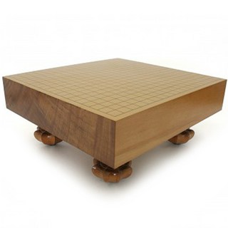 6 BROTHERS BADUK Agathis原木3號拼接圍棋盤, 混合顏色, 1個